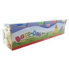 PLASTILINA BOTE 120 GR BACO-DOH 4 PZ BACO