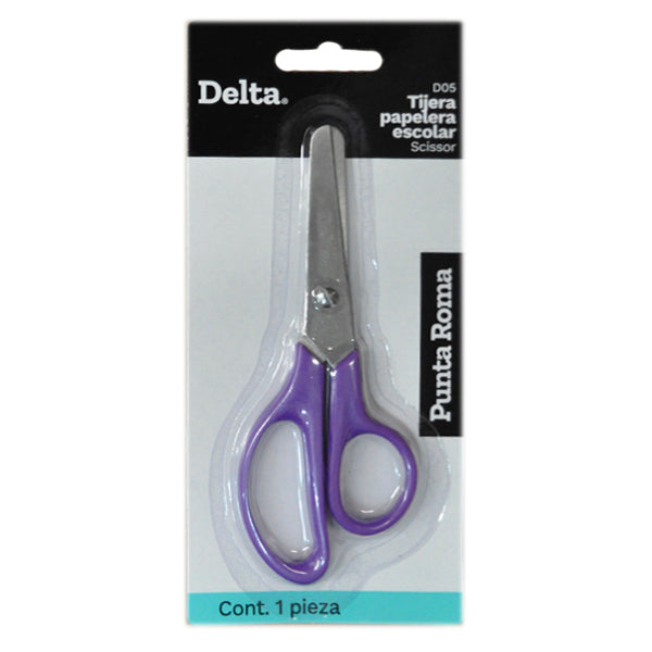 TIJERA ESCOLAR DELTA D-05 GOBA BARRILITO MNK