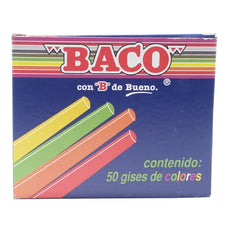 GIS COLORES 50 PZ TIC-50 BACO