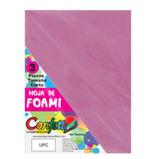 FOAMY CARTA 24 PZ ROSA PASTEL NAEN MNK