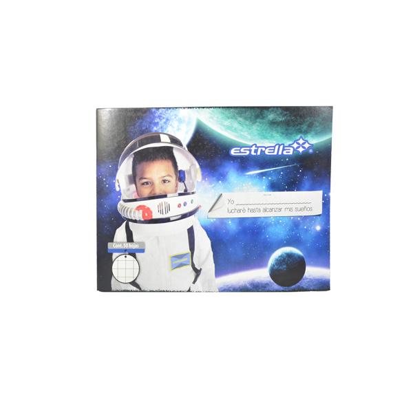CUADERNO ITALIANO ENGRAPADO 50 HJ C7 288 ESTRELLA MNK