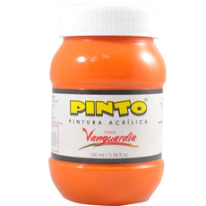 PINTURA ACRILICA 100 ML NARANJA 720 PINTO DISTRUIDORA