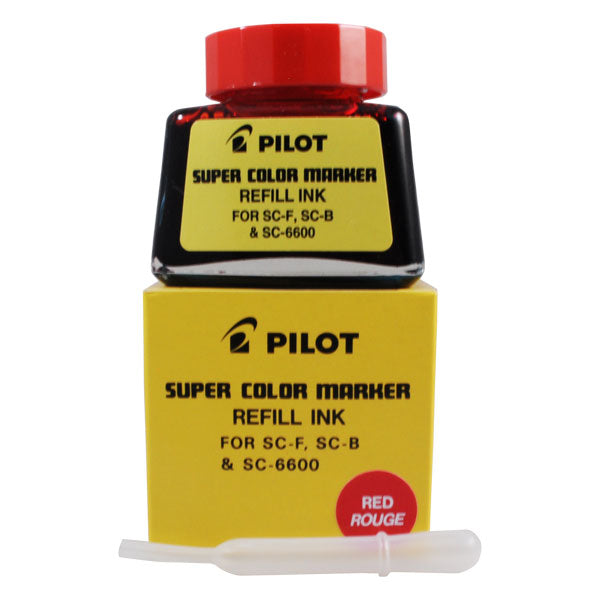 TINTA RELLENO MARCADOR PERMANENTE ROJO PILOT
