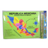 MAPA FOAMY REPUBLICA MEXICANA PASCUA