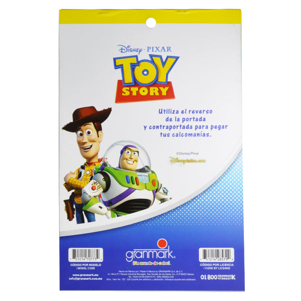BLOCK CALCOMANIA TOY STORY GRANMARK