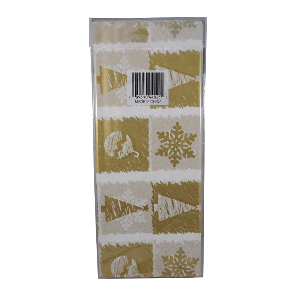 PAPEL CHINA DECORADO NAVIDAD 5 PZ TP3021 ABI