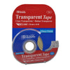 TAPE C/DESPACHADOR TRANSPARENTE 3/4X1296 PULGADA 912 BAZIC