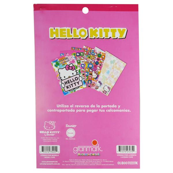 BLOCK CALCOMANIA HELLO KITTY GRANMARK MNK