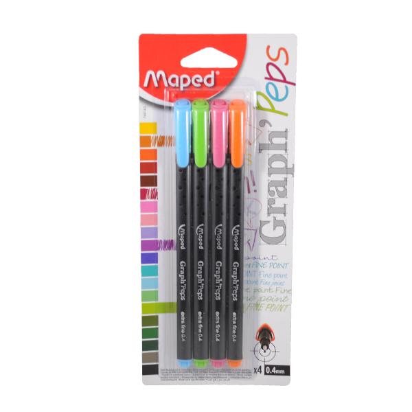 PLUMINES ULTRAFINO GRAPH PEPS FASHION 4 PZ MAPED