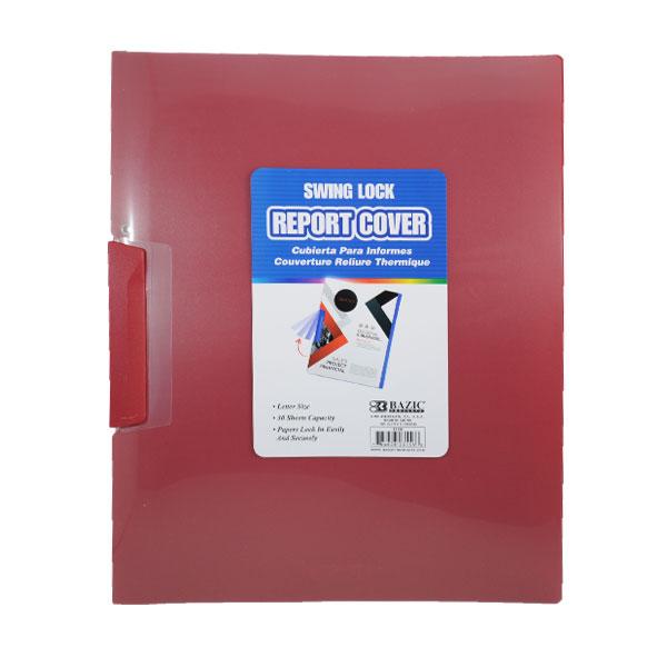 FOLDER PLASTICO COLORES BROCHE GIRATORIO 3156 BAZIC