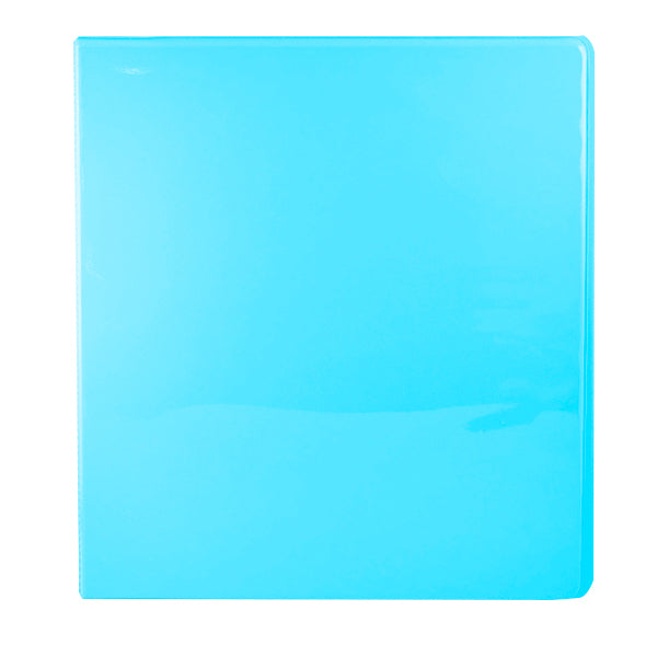 CARPETA 1 PULGADA C/MICA TURQUEZA 4125 BAZIC MNK