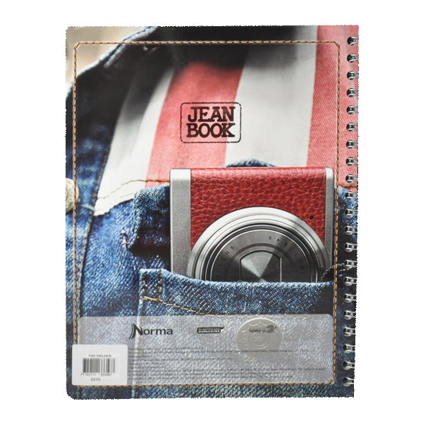 Cuaderno Profesional Doble Argolla Jean Book Revolution 100 Hj Raya No Mónerick Papelerías 0430