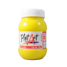 PINTURA ACRILICA 100 ML AMARILLO LIMON PINTART