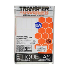 ETIQUETA BASICA CONTINUA # 15 BLANCA TRANSFER