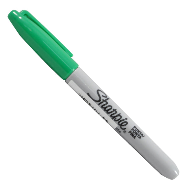 MARCADOR PERMANENTE SHARPIE FINO VERDE NEWELL BEROL MNK