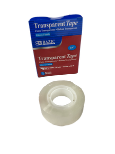 TAPE TRANSPARENTE 18 X 33 MT 907 BAZIC