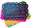 PAPEL PICADO MUERTOS 48 X 33 1549-7 C/ 12 PZ SURTIDO HALLOWEEN PADI