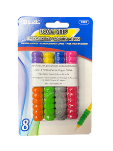 ANTICALLOS FOAMY COLORES 8 PZ 1501 BAZIC