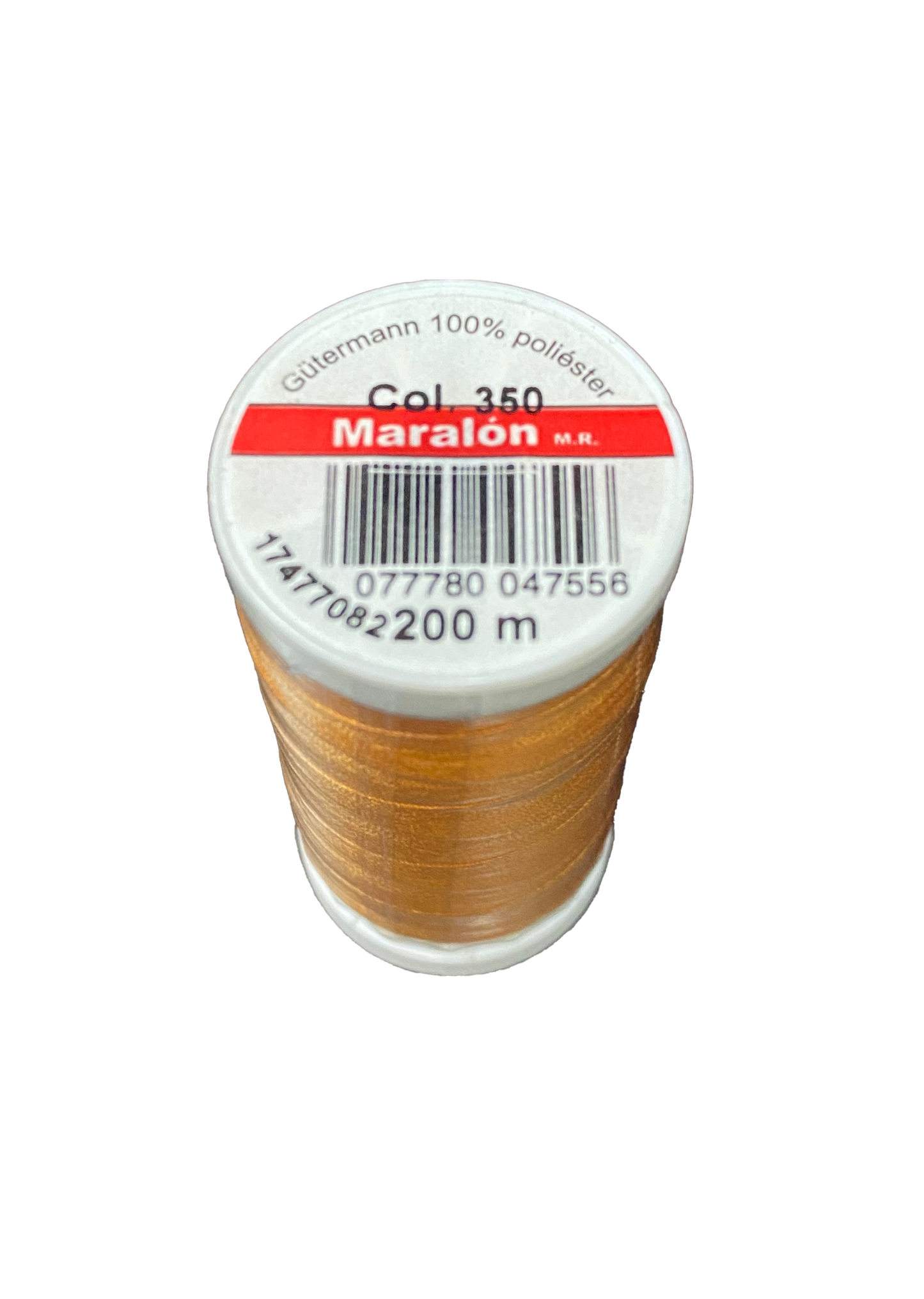 HILO MARALON NARANJA NEON 350 GUTERMANN