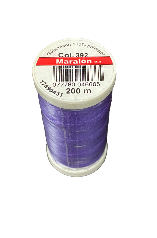 HILO MARALON MORADO 392 GUTERMANN