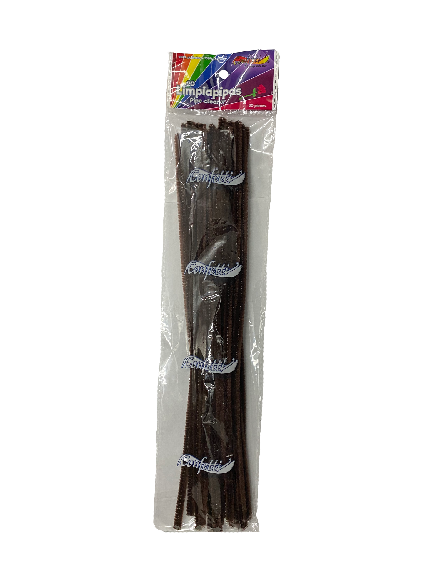 LIMPIAPIPAS CAFE 20 PZ NAEN