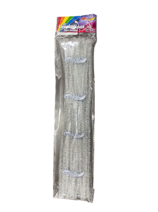 LIMPIAPIPAS METALICO BLANCO 20 PZ NAEN