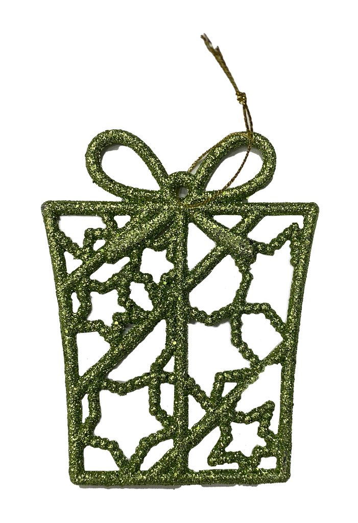 ADORNO REGALO NAVIDAD HT-A00282 VERDE MANZANA BRIDGECO