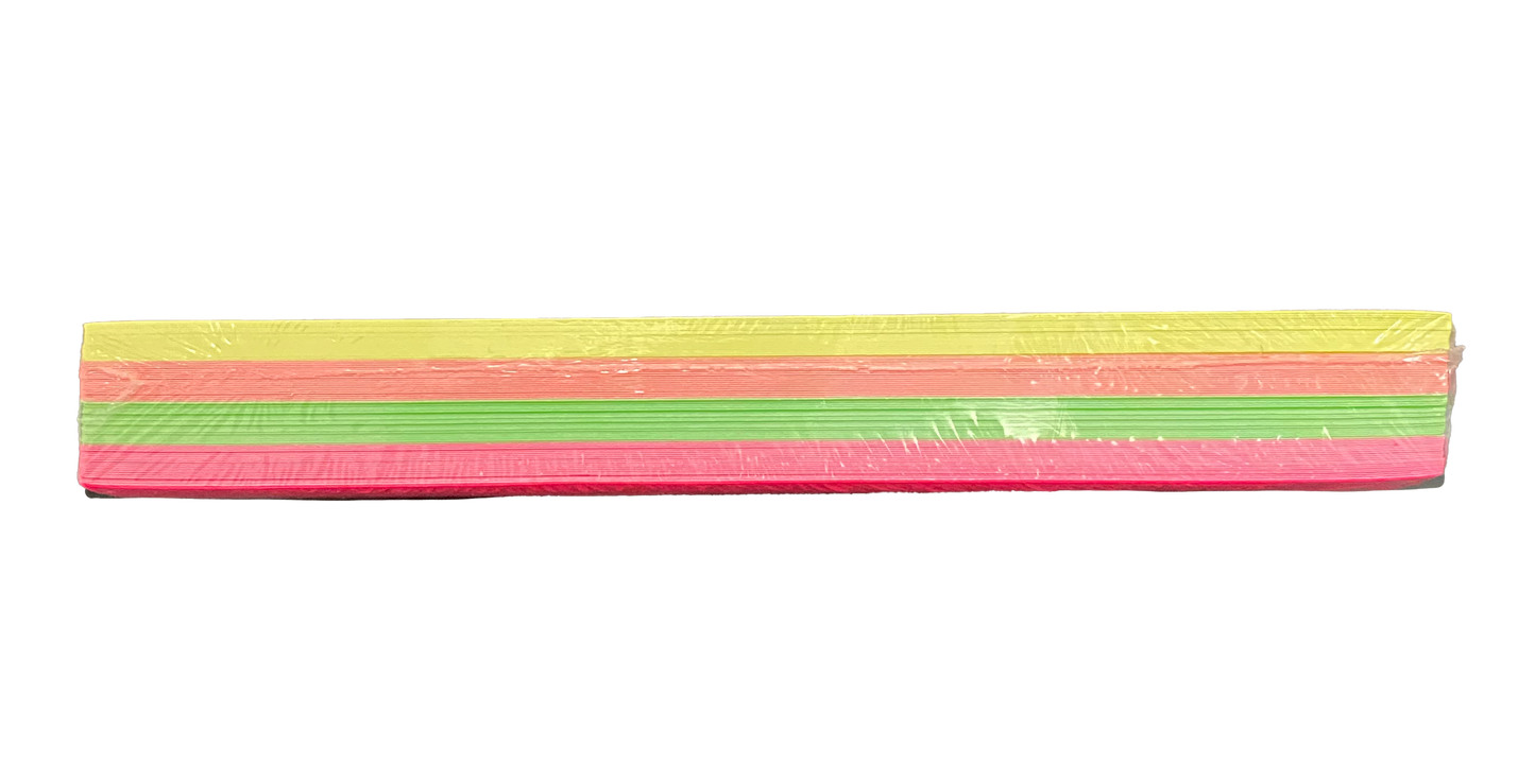 TARJETA INDEX 3X5 COLORES NEON 75 HJ 596 BAZIC