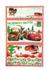CARTA SANTA CARS 25 PZ NAVIDAD GRANMARK