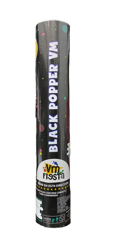 LANZADOR DE CONFETTI METALICO 30 CM VM FIESTA