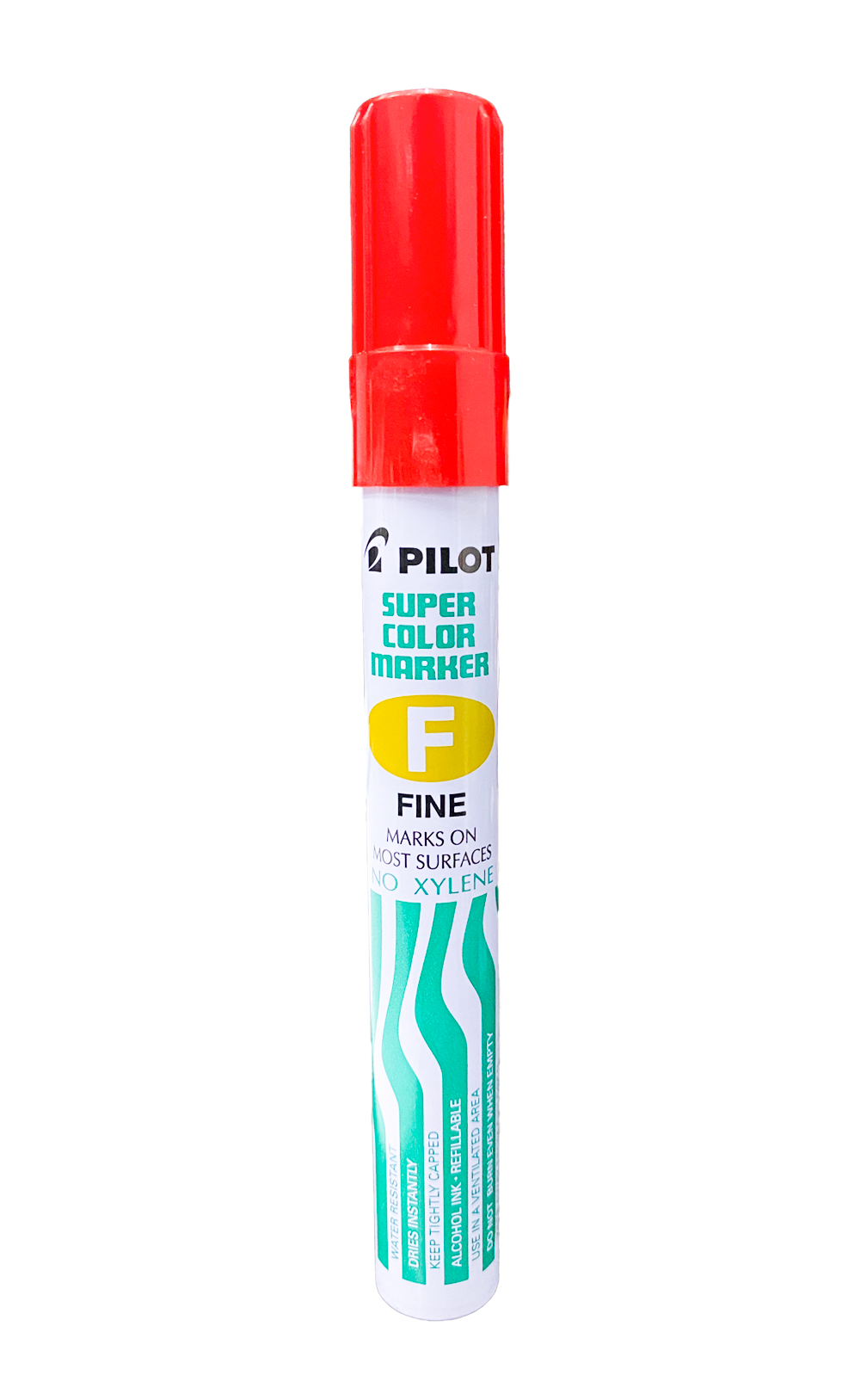 MARCADOR PERMANENTE F FINO ROJO PILOT