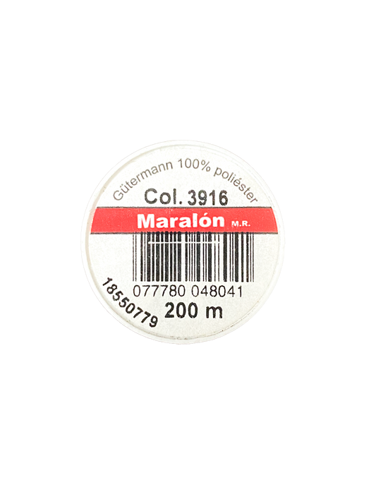 HILO MARALON VERDE SECO 3916 GUTERMANN