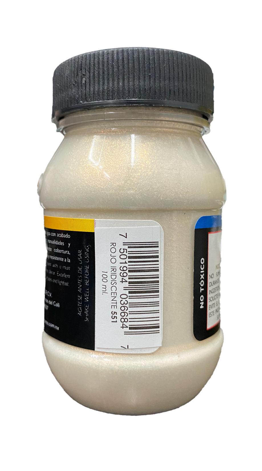 PINTURA ACRILICA 100 ML ROJO IRIDISCENTE PINTO DISTRUIDORA