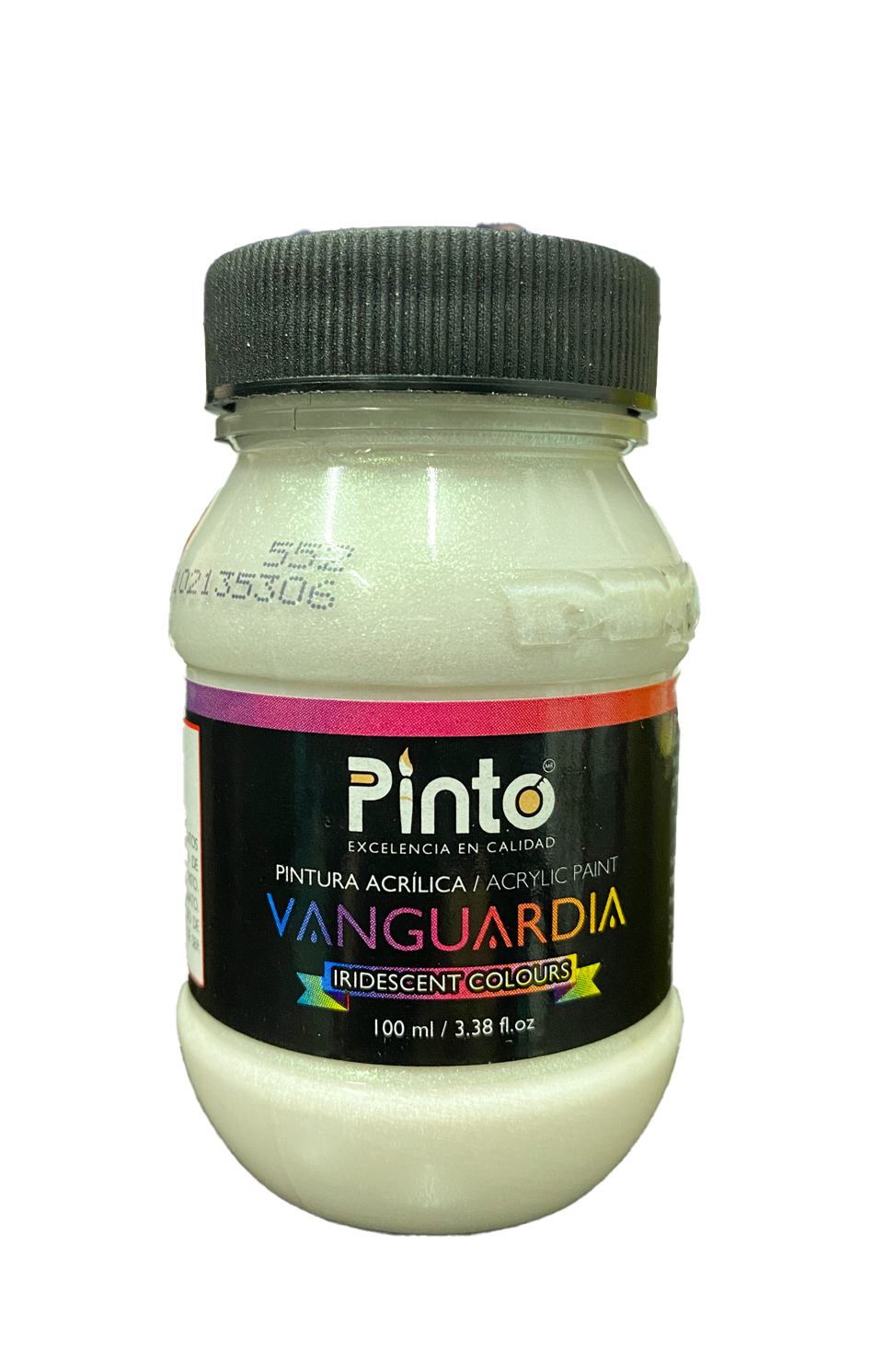 PINTURA ACRILICA 100 ML VERDE IRIDISCENTE PINTO DISTRUIDORA