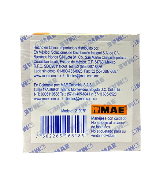 NOTAS ADHESIVAS AMARILLO 3X3 100 HJ 21007 MAE
