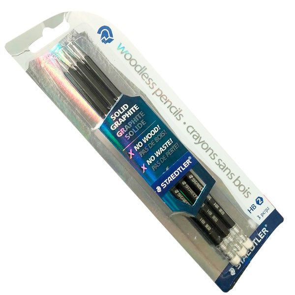 LAPIZ GRAFITO S/MADERA 3 PZ HB STAEDTLER