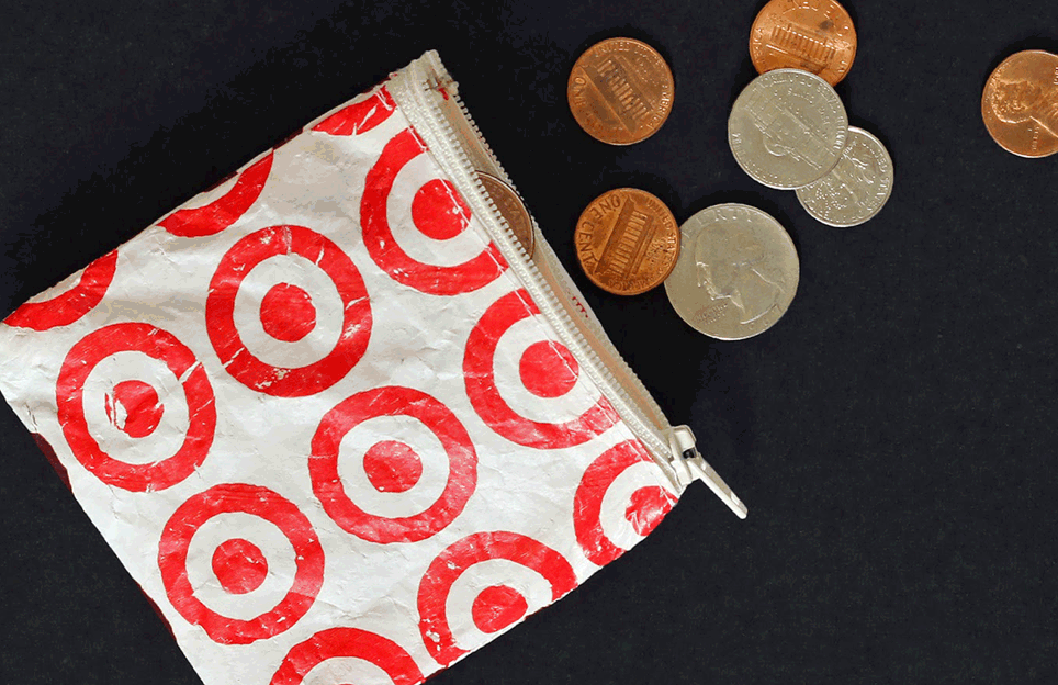 Monedero de Bolsas de plástico