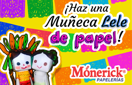HAZ UNA MUÑECA LELE DE PAPEL