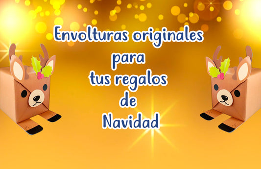 Envolturas originales para tus regalos de Navidad