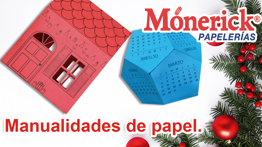 Útiles manualidades con papel.