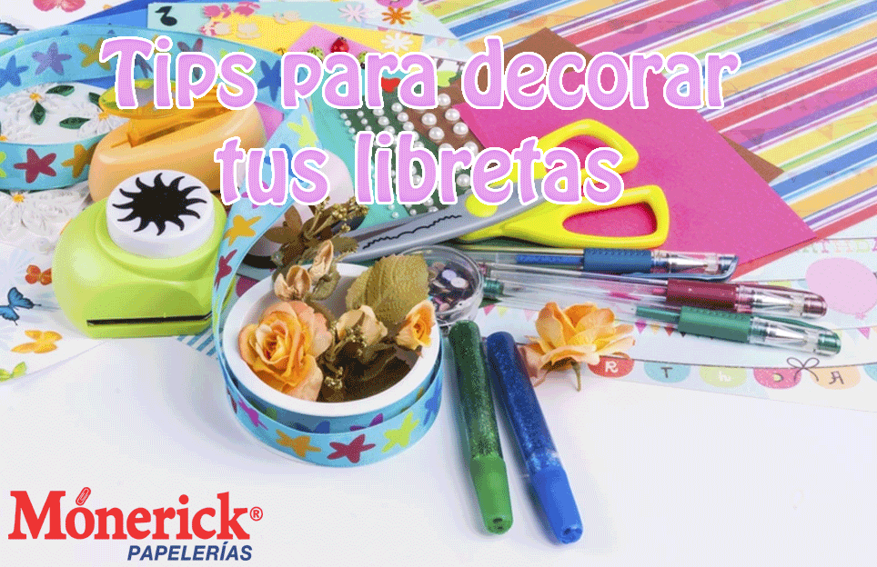 Tips para decorar tus libretas