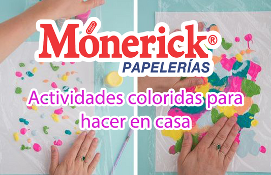 Actividades coloridas para hacer en casa