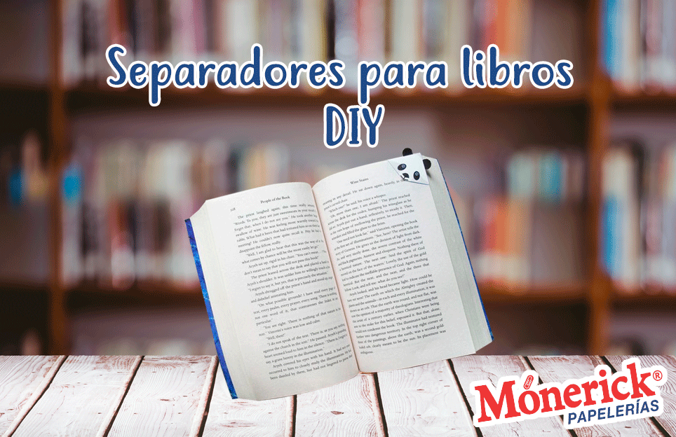 Separadores para libros DIY
