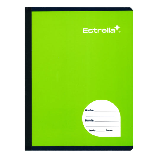 CUADERNO PROFESIONAL COSIDO 100 HJ BLANCO ESTRELLA MNK
