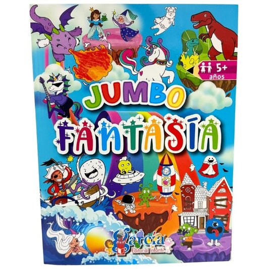 LIBRO ILUMINAR JUMBO FANTASIA 1214 EDITORIAL GARCIA MNK