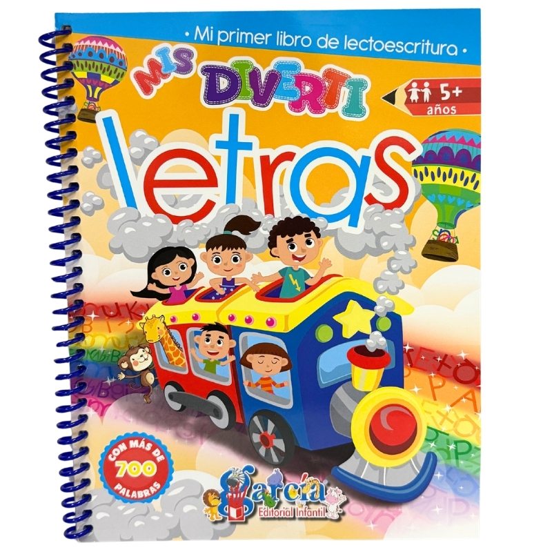 LIBRO ACTIVIDADES MIS DIVERTI LETRAS 1318 EDITORIAL GARCIA MNK
