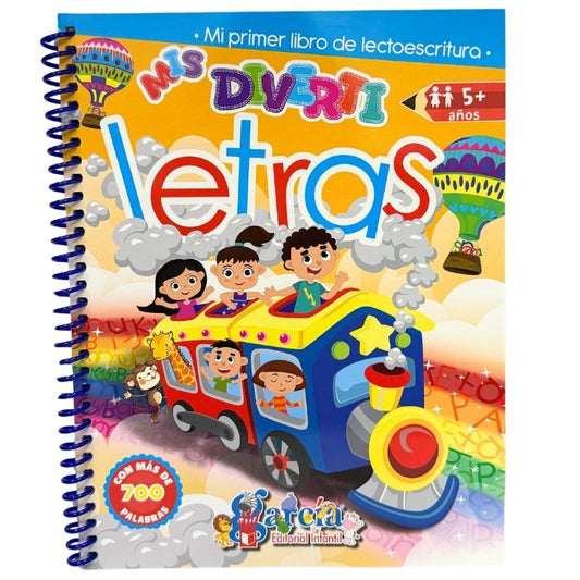 LIBRO ACTIVIDADES MIS DIVERTI LETRAS 1318 EDITORIAL GARCIA MNK
