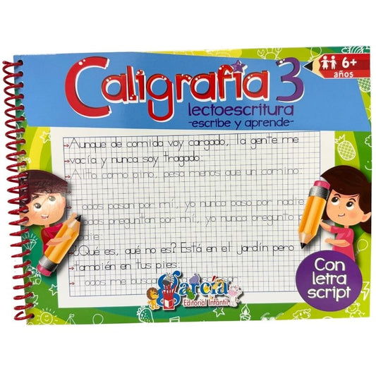 LIBRO ACTIVIDADES CALIGRAFIA 3 1327 EDITORIAL GARCIA MNK