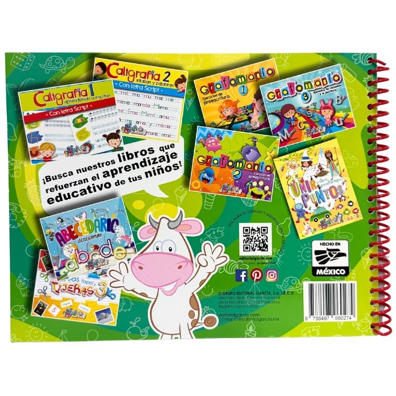 LIBRO ACTIVIDADES CALIGRAFIA 3 1327 EDITORIAL GARCIA MNK