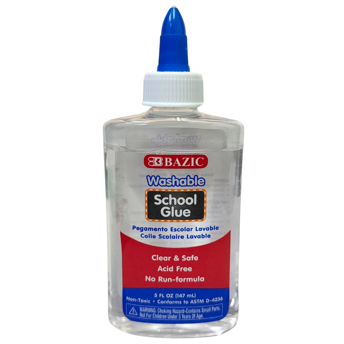 PEGAMENTO TRANSPARENTE 147 ML PZ 2044 BAZIC MNK